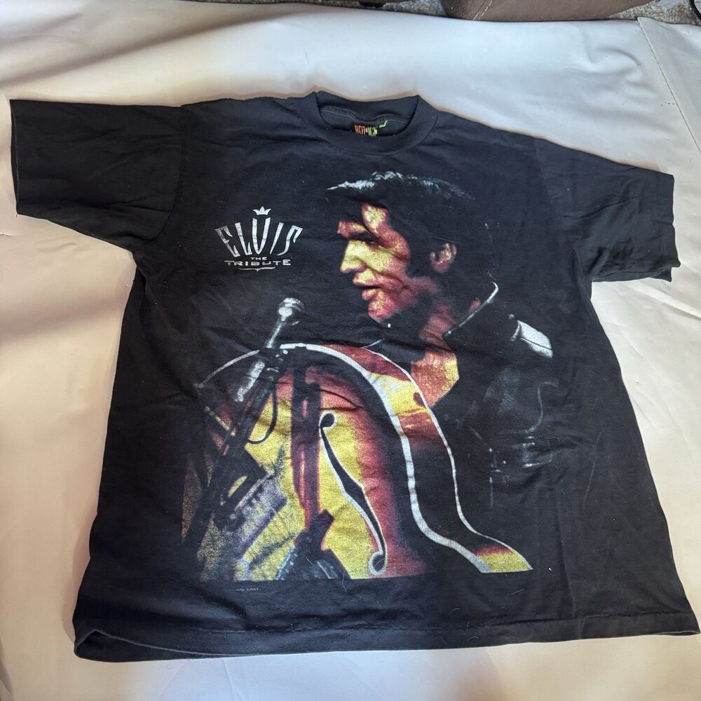 Elvis Presley The Tribute Harrah’s Casinos Oct 8 1994 Memphis TN T-Shirt L